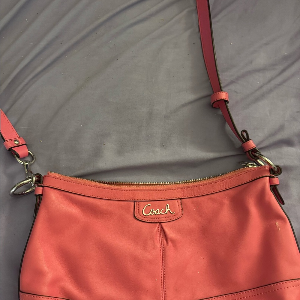 Vintage Coach pink Crossbody Bag
